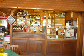 Restaurace Na Fojstství - Interiér - Bar - Vítejte u nás
